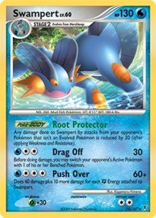 Swampert - 12/147 (DPPt Supreme Victors) (Deck Exclusives) Near Mint - Nick Nack's Full Frontal Attack