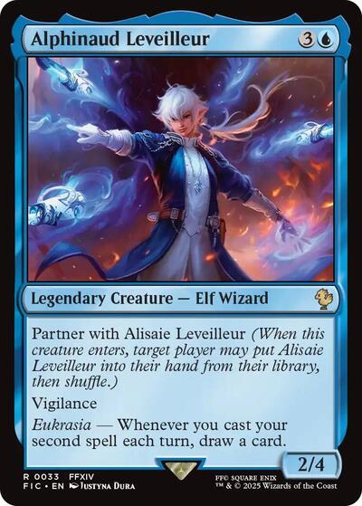 Alphinaud Leveilleur (Surge Foil) (Commander: FINAL FANTASY) Near Mint Foil - Nick Nack's Full Frontal Attack