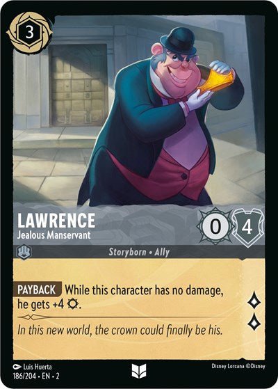 Lawrence - Jealous Manservant (Rise of the Floodborn) Near Mint - Nick Nack's Full Frontal Attack