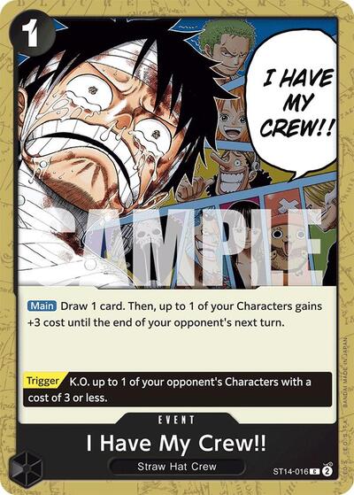I Have My Crew!! (Starter Deck 14: 3D2Y) Near Mint
