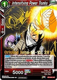 Intensifying Power Trunks (Origins 2019) (BT4-012_PR) [Cartes de promotion de tournoi] 