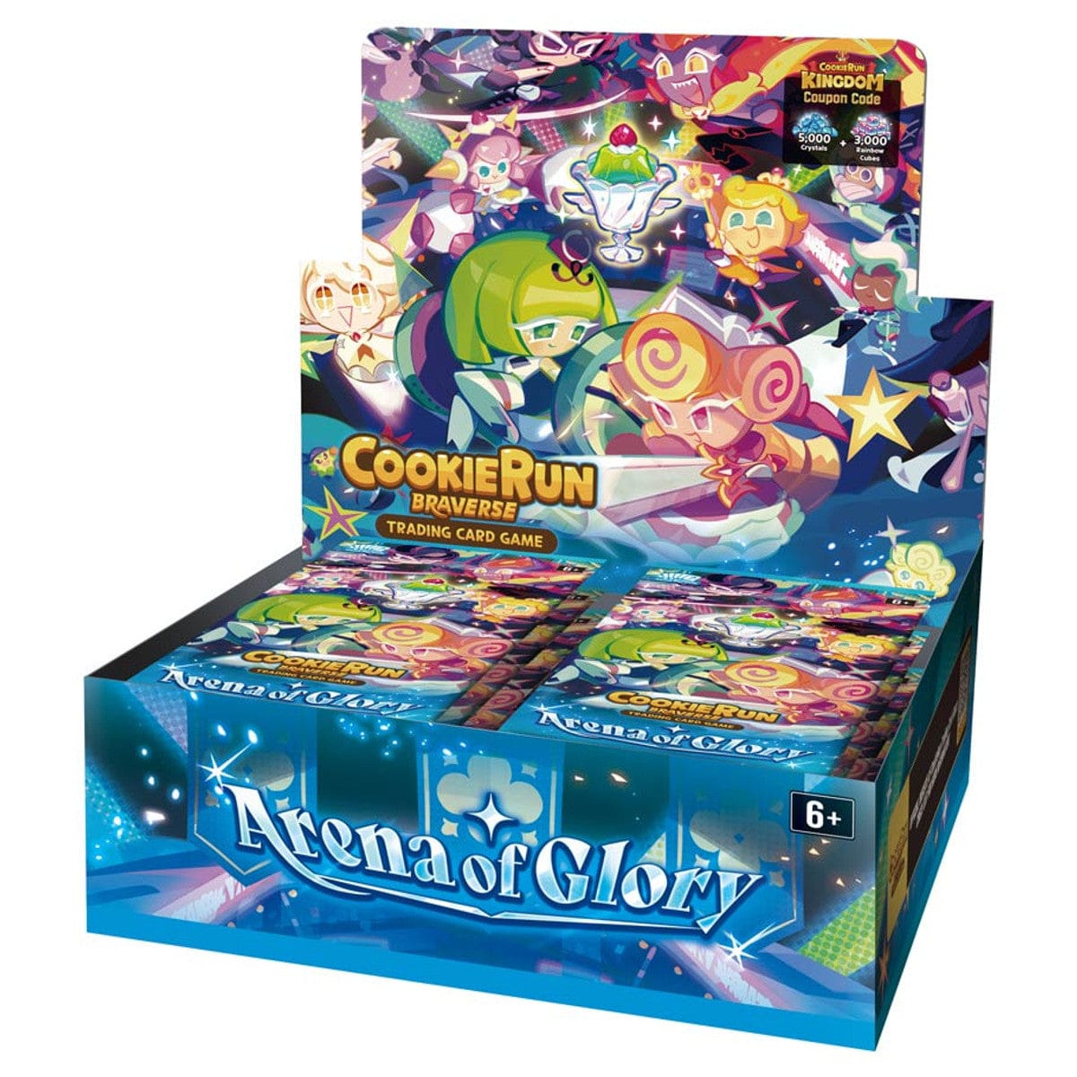 Cookie Run Card Game - Arena of Glory Booster Box - Nick Nack's Full Frontal Attack