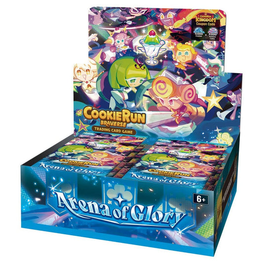 Cookie Run Card Game - Arena of Glory Booster Box - Nick Nack's Full Frontal Attack