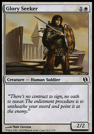 Glory Seeker (Duel Decks: Elspeth vs Tezzeret) Near Mint