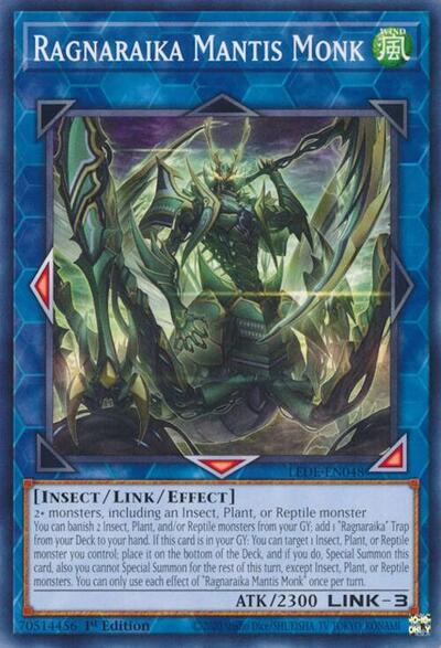 Ragnaraika Mantis Monk (Legacy of Destruction) Near Mint 1st Edition - Nick Nack's Full Frontal Attack