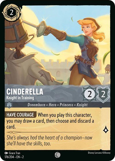 Cinderella - Knight in Training (Rise of the Floodborn) Near Mint - Nick Nack's Full Frontal Attack