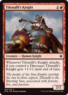 Tilonalli's Knight (Ixalan) Near Mint - Nick Nack's Full Frontal Attack