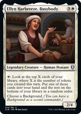 Ellyn Harbreeze, Busybody (Commander Legends: Battle for Baldur's Gate) Near Mint - Nick Nack's Full Frontal Attack