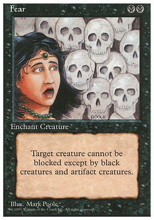 Fear (4th Edition) Light Play - Nick Nack's Full Frontal Attack