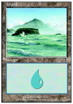 Island (332) (7th Edition) Near Mint