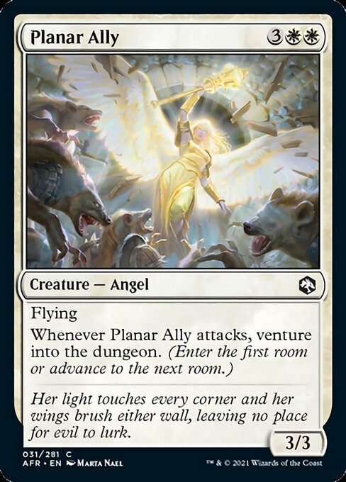 Planar Ally (Adventures in the Forgotten Realms) Near Mint - Nick Nack's Full Frontal Attack