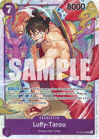 Luffy-Tarou (Starter Deck 18: PURPLE Monkey.D.Luffy) Near Mint Foil