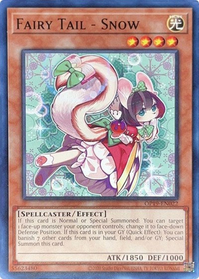 Fairy Tail - Snow (OTS Tournament Pack 19) Light Play Unlimited