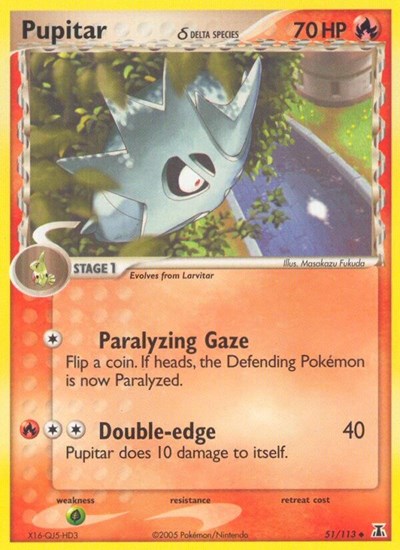 Pupitar (Delta Species) (Delta Species) Light Play