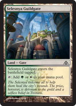 Selesnya Guildgate (Dragon's Maze) Near Mint - Nick Nack's Full Frontal Attack