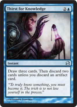 Thirst for Knowledge (Modern Masters) Near Mint - Nick Nack's Full Frontal Attack