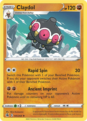 Claydol (145/264) [Sword & Shield: Fusion Strike]