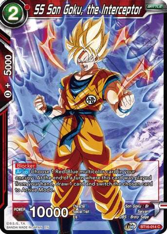 SS Son Goku, el Interceptor [BT16-014] 