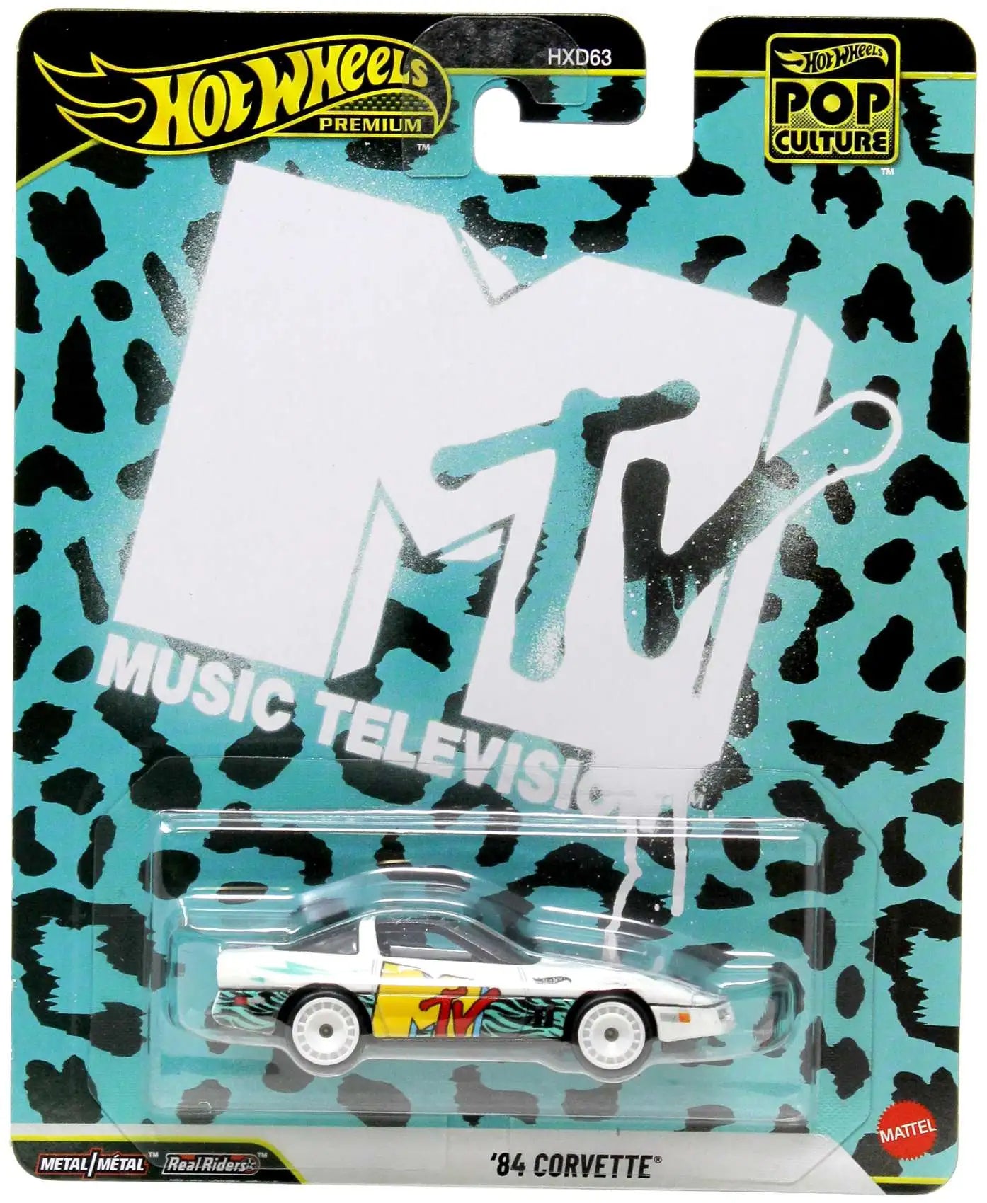 Hot Wheels Pop Culture - '84 Corvette (MTV) - Nick Nack's Full Frontal Attack