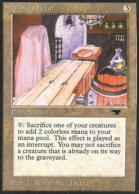 Ashnod's Altar (Antiquities) Light Play Japanese