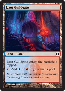 Izzet Guildgate (Return to Ravnica) Near Mint - Nick Nack's Full Frontal Attack