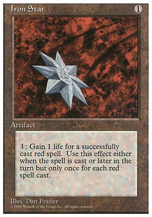 Iron Star (4th Edition) Light Play - Nick Nack's Full Frontal Attack