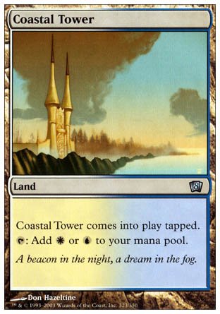Coastal Tower (8th Edition) Near Mint - Nick Nack's Full Frontal Attack