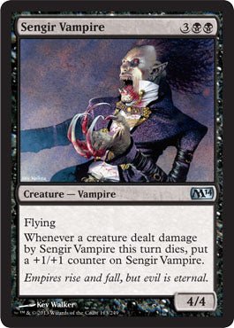 Sengir Vampire (Magic 2014 Core Set) Near Mint - Nick Nack's Full Frontal Attack