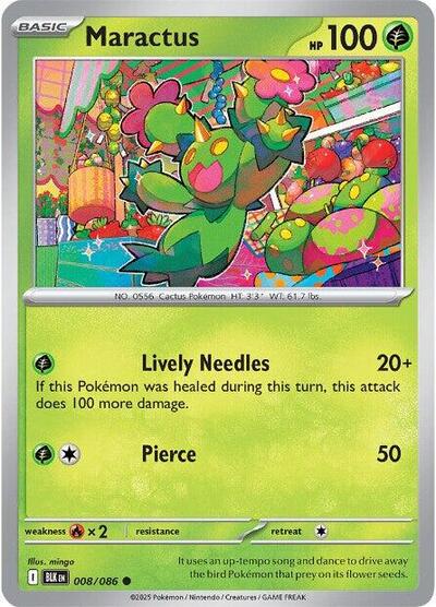Maractus (SV: Black Bolt) Near Mint - Nick Nack's Full Frontal Attack