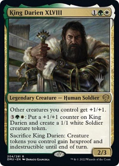 King Darien XLVIII (Promo Pack: Dominaria United) Near Mint - Nick Nack's Full Frontal Attack