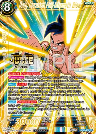 Uub, Focused Full-Strength Blow (Judge Pack Vol.16) (Store) (Judge Promotion Cards) Near Mint Foil