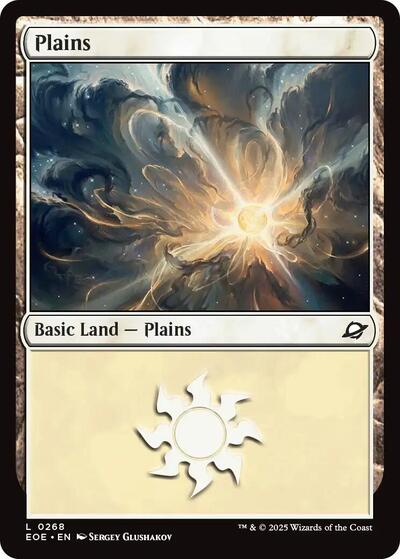 Plains (0268) (Edge of Eternities) Near Mint Foil