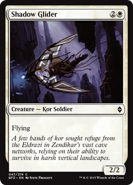 Shadow Glider (Battle for Zendikar) Near Mint - Nick Nack's Full Frontal Attack