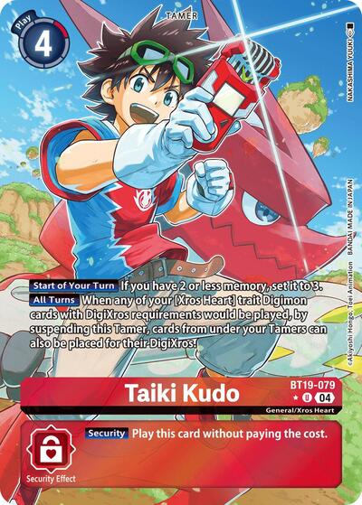 Taiki Kudo (Alternate Art) (Release Special Booster 2.5) Near Mint Foil - Nick Nack's Full Frontal Attack