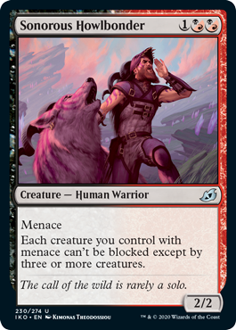 Sonorous Howlbonder (Ikoria: Lair of Behemoths) Near Mint