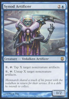 Synod Artificer (Darksteel) Light Play - Nick Nack's Full Frontal Attack