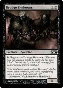 Drudge Skeletons (Magic 2010 Core Set) Near Mint - Nick Nack's Full Frontal Attack