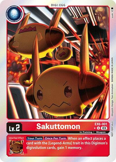 Sakuttomon (Box Promotion Pack: Infernal Ascension) (Infernal Ascension) Near Mint