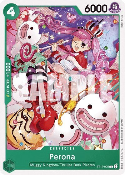 Perona (Starter Deck 12: Zoro and Sanji) Near Mint - Nick Nack's Full Frontal Attack