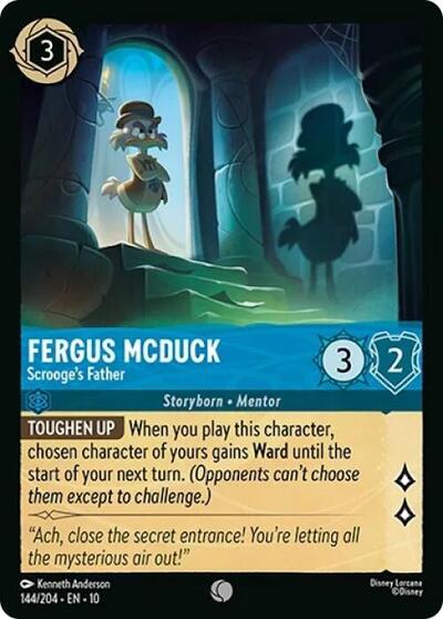 Fergus McDuck - Scrooge's Father (Whispers in the Well) Near Mint - Nick Nack's Full Frontal Attack