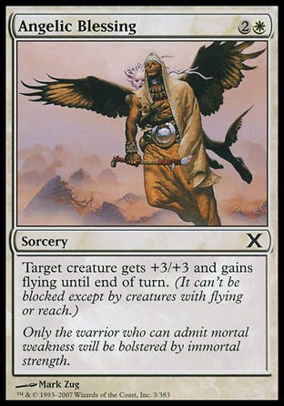 Angelic Blessing (10th Edition) Light Play - Nick Nack's Full Frontal Attack