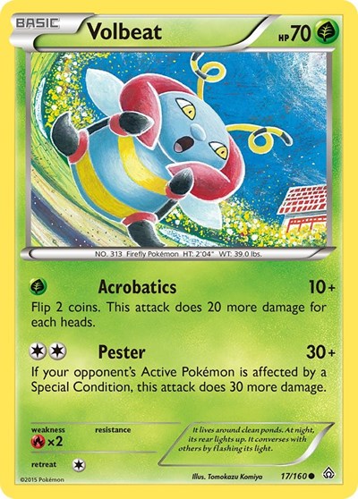 Volbeat (XY - Primal Clash) Light Play