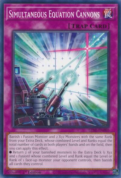 Simultaneous Equation Cannons (Legacy of Destruction) Near Mint 1st Edition - Nick Nack's Full Frontal Attack