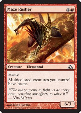 Maze Rusher (Dragon's Maze) Near Mint - Nick Nack's Full Frontal Attack