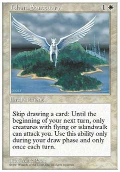 Island Sanctuary (5th Edition) Medium Play
