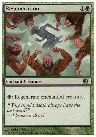 Regeneration (8th Edition) Near Mint - Nick Nack's Full Frontal Attack