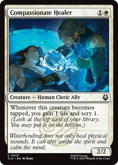 Compassionate Healer (Avatar: The Last Airbender) Near Mint - Nick Nack's Full Frontal Attack
