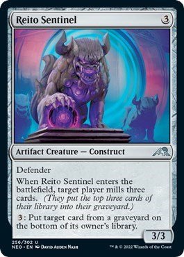 Reito Sentinel (Kamigawa: Neon Dynasty) Near Mint - Nick Nack's Full Frontal Attack