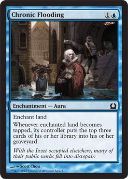 Chronic Flooding (Return to Ravnica) Near Mint - Nick Nack's Full Frontal Attack