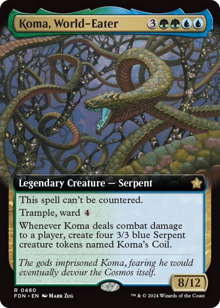 Koma, World-Eater (Extended Art) [Foundations]